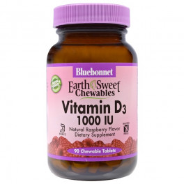 Bluebonnet Nutrition Витамин D3 жев (1000МЕ) 90 таб