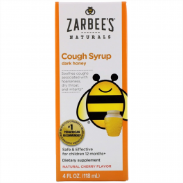 Zarbee's Сироп от кашля + средство для укрепления иммунитета для детей 118 мл