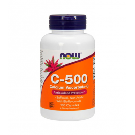 NOW C-500 Calcium Askorbate 100  капс